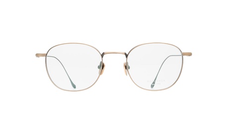 Paire de lunettes de vue Masunaga Chord d couleur or - Doyle