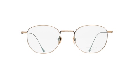 Paire de lunettes de vue Masunaga Chord d couleur or - Doyle