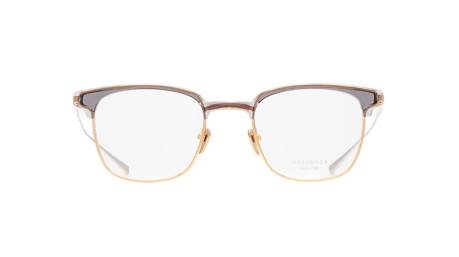 Paire de lunettes de vue Masunaga Fuller couleur or - Doyle