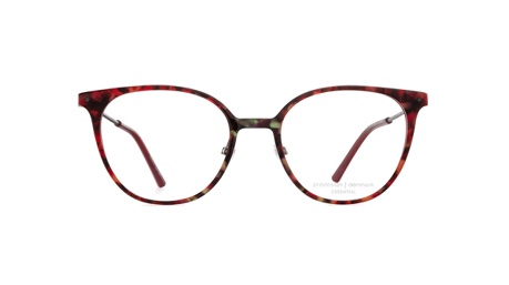 Paire de lunettes de vue Prodesign Hexa 1n couleur rouge - Doyle