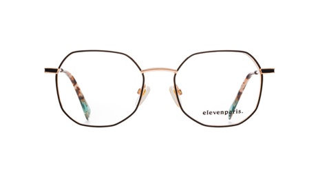 Paire de lunettes de vue Elevenparis Epmm044 couleur noir - Doyle
