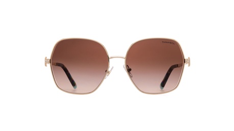 Paire de lunettes de soleil Tiffany Tf3085b /s couleur or - Doyle