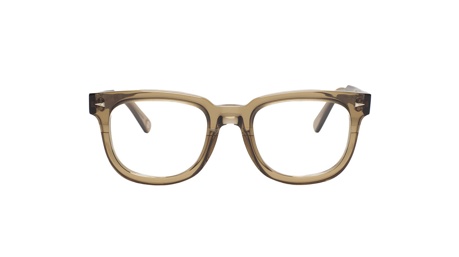 Paire de lunettes de vue Ahlem Square du temple couleur bronze - Doyle