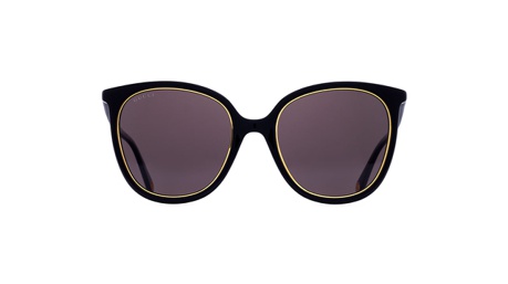 Paire de lunettes de soleil Gucci Gg1076s couleur brun - Doyle