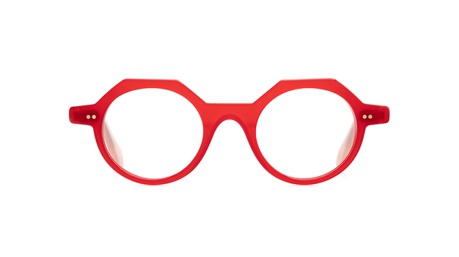 Paire de lunettes de vue La-brique-et-la-violette Tony couleur rouge - Doyle