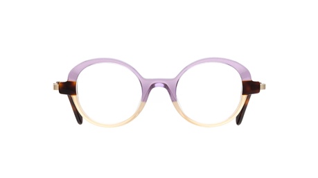 Paire de lunettes de vue Naoned Lokrist couleur mauve - Doyle