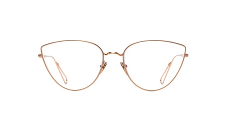 Paire de lunettes de vue Ahlem Place du louvre couleur or rose - Doyle