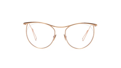 Paire de lunettes de vue Ahlem Diana couleur or rose - Doyle