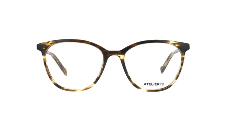 Paire de lunettes de vue Atelier78 Mila couleur rhum - Doyle