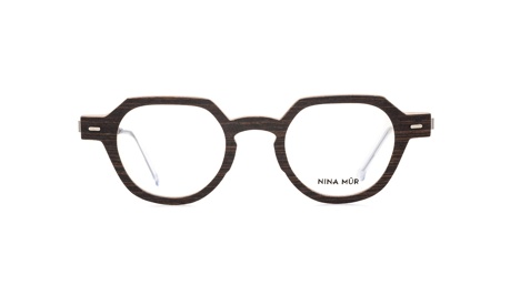 Paire de lunettes de vue Nina-mur Ikki couleur brun - Doyle