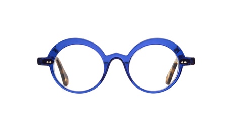 Paire de lunettes de vue La-brique-et-la-violette Joelle couleur bleu - Doyle