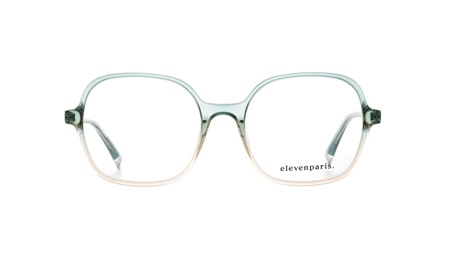 Paire de lunettes de vue Elevenparis Epaa134 couleur vert - Doyle