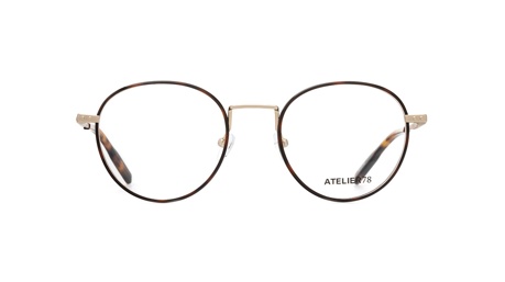 Paire de lunettes de vue Atelier-78 Billy couleur havane - Doyle