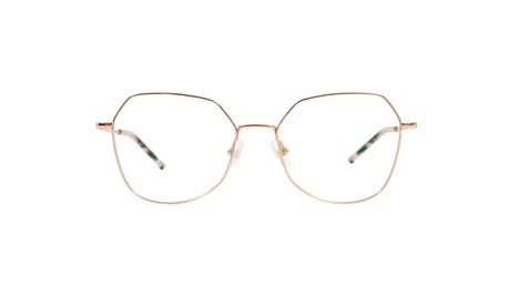 Paire de lunettes de vue Gigi-studio Uma couleur or rose - Doyle