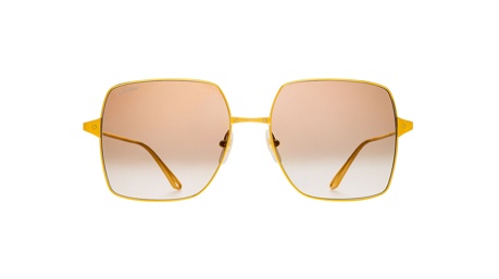Paire de lunettes de soleil Cartier Ct0297s couleur or - Doyle