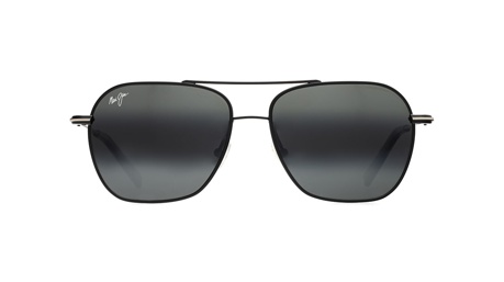 Paire de lunettes de soleil Maui-jim 877 couleur noir - Doyle