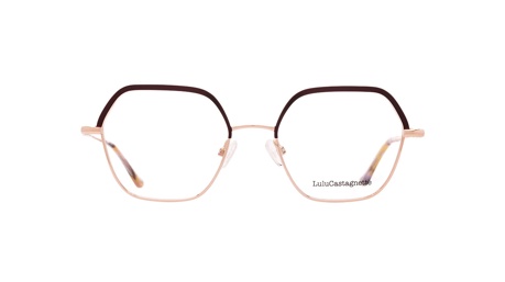 Paire de lunettes de vue Lulu-castagnette Lfmm142 couleur bordeaux - Doyle