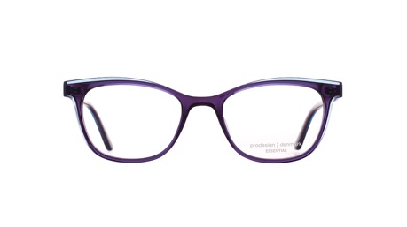 Glasses Prodesign Clear 1, purple colour - Doyle