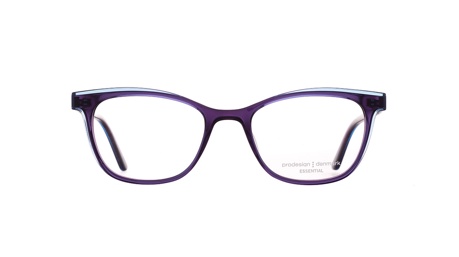 Glasses Prodesign Clear 1, purple colour - Doyle