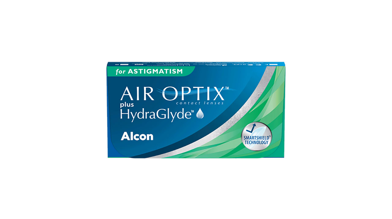 Verres de contact Air optix hydraglyde astigmatism - Doyle