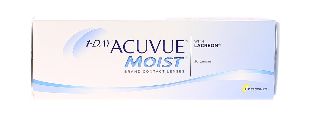 Verres de contact Acuvue 1-day moist - Doyle