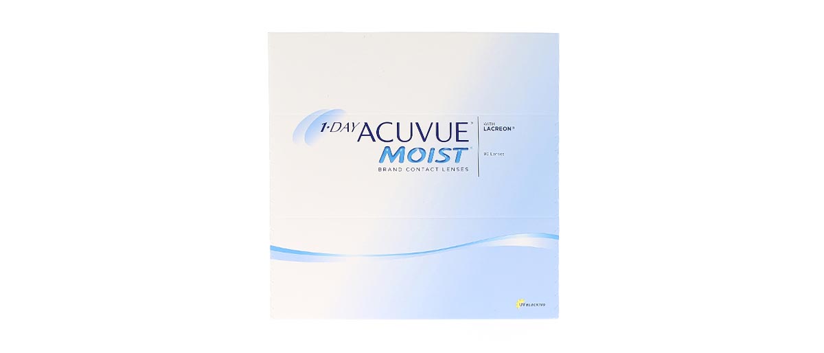 Verres de contact Acuvue 1-day moist - Doyle