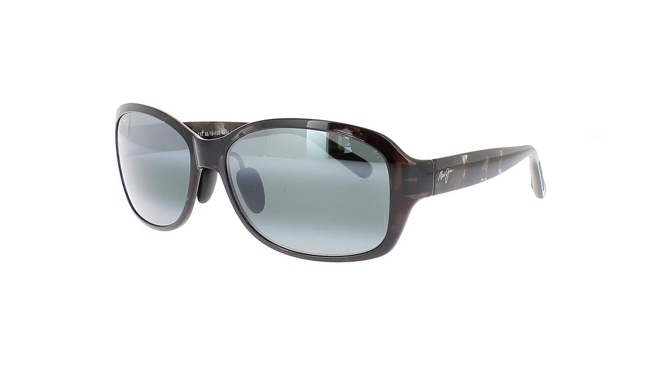 Paire de lunettes de soleil Maui-jim 433 couleur noir - Côté droit - Doyle