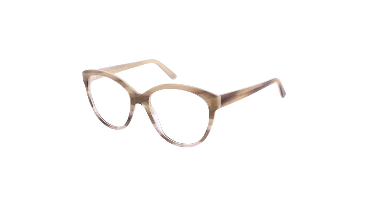 Paire de lunettes de vue Andy-wolf 5130 couleur mauve - Côté à angle - Doyle