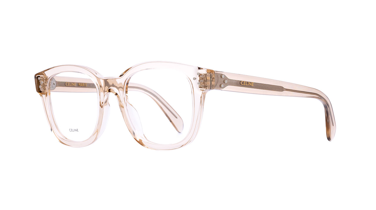 Paire de lunettes de vue Celine-paris Cl50098i couleur sable - Côté à angle - Doyle