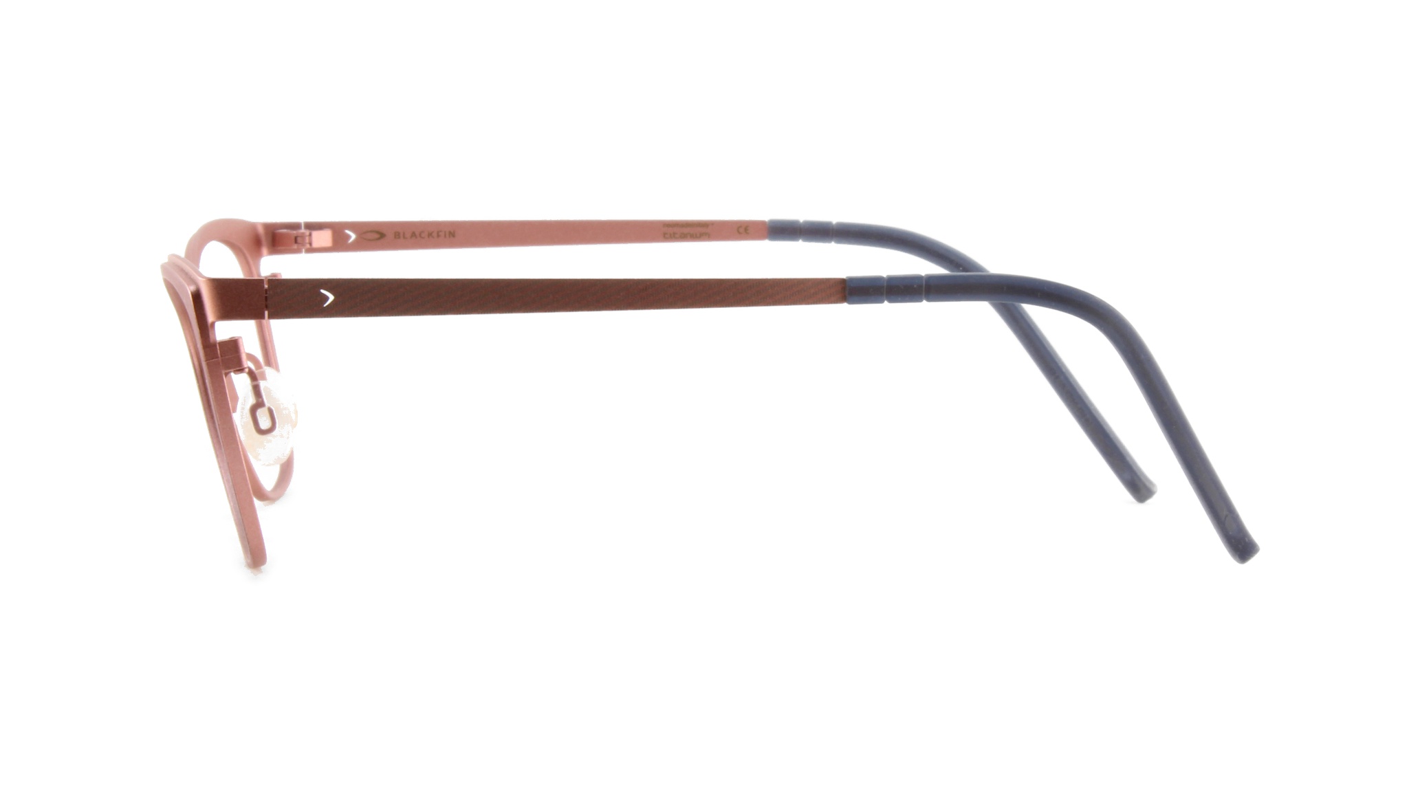 Paire de lunettes de vue Blackfin Bf759 ushuaia couleur rouge - Côté droit - Doyle