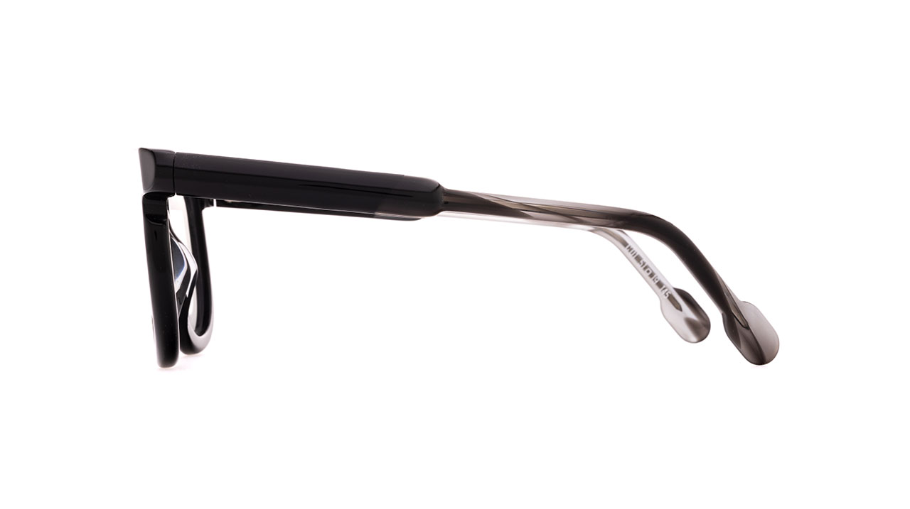 Paire de lunettes de vue Portrait Robert couleur noir - Côté droit - Doyle