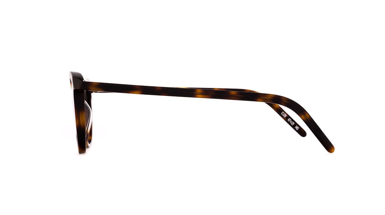 Paire de lunettes de vue Portrait The creator couleur havane - Côté droit - Doyle