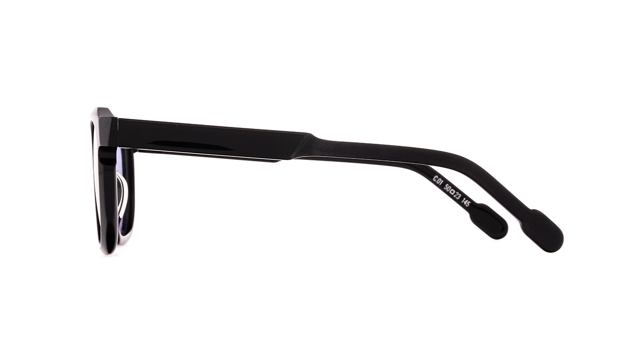 Portrait The designer Noir Lunettes Optiques DOYLE