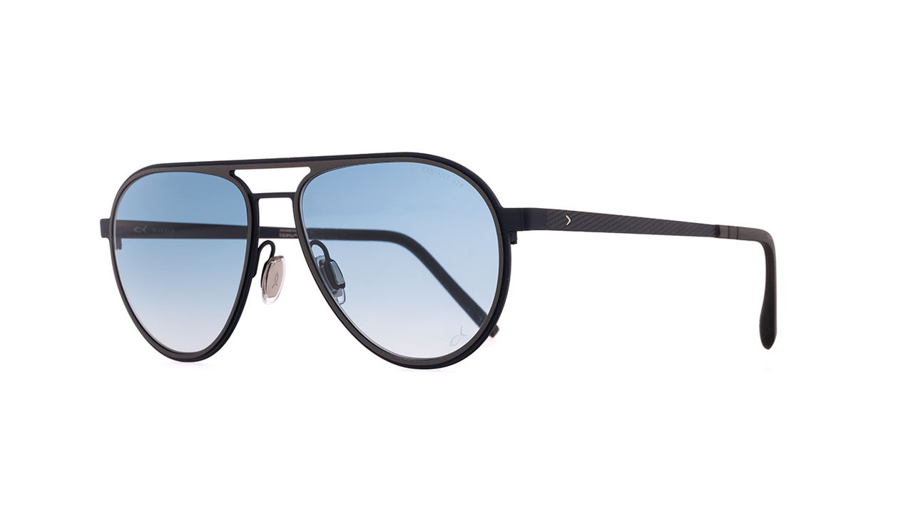Paire de lunettes de soleil Blackfin Bf867 /s couleur gris - Côté à angle - Doyle