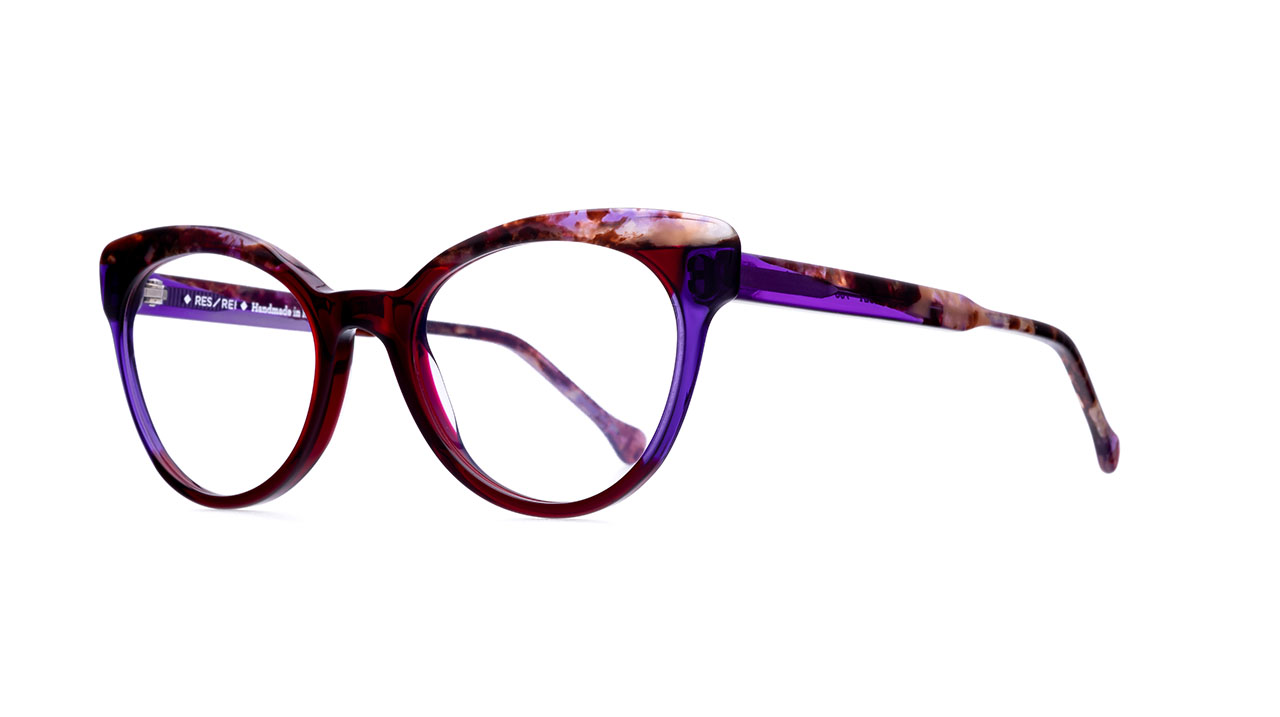 Glasses Res-rei Facet, purple colour - Doyle