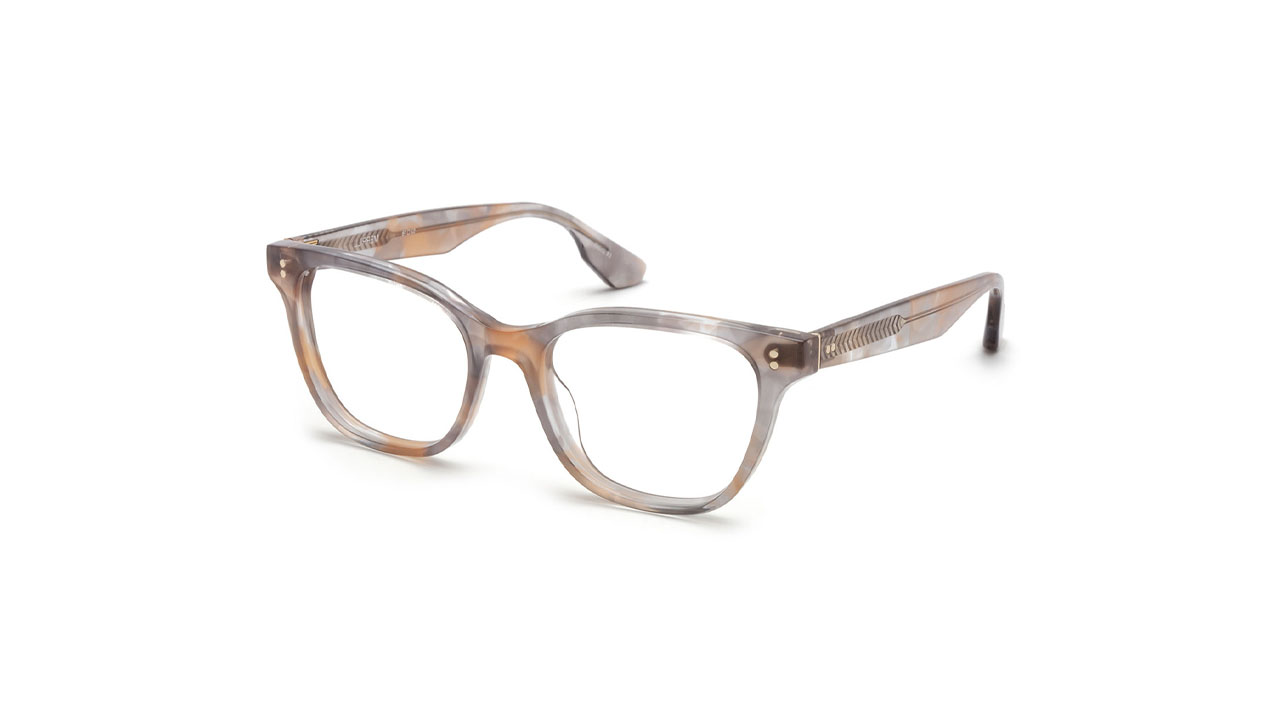 Paire de lunettes de vue Krewe Merrill couleur gris - Côté à angle - Doyle