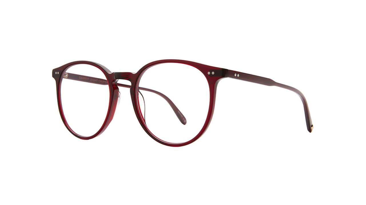 Glasses Garrett-leight Morningside, red colour - Doyle