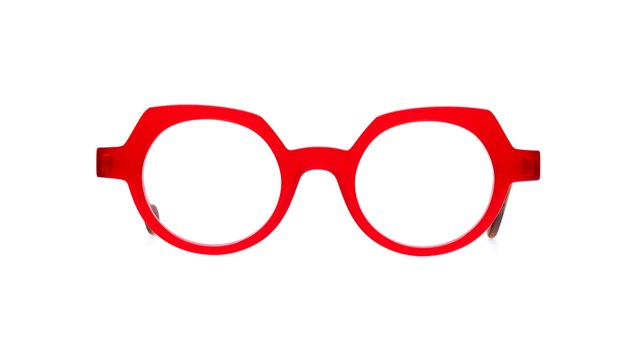 Paire de lunettes de vue Naoned Louaneg couleur rouge - Doyle