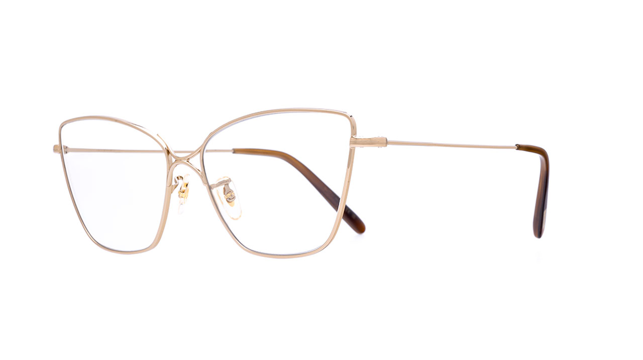 Paire de lunettes de vue Oliver-peoples Marlyse ov1288s couleur or - Côté à angle - Doyle