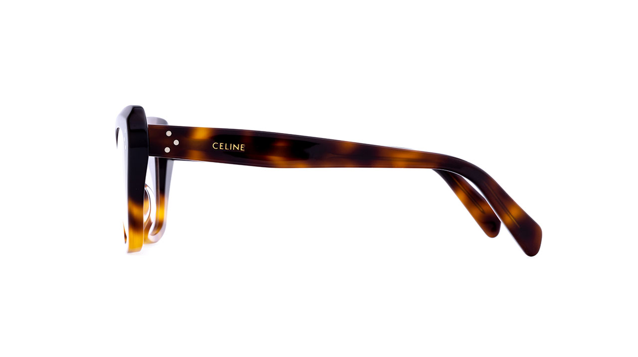 Paire de lunettes de vue Celine-paris Cl50112i couleur brun - Côté droit - Doyle