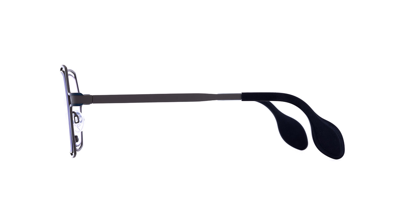 Paire de lunettes de vue Theo-eyewear Daytona couleur marine - Côté droit - Doyle
