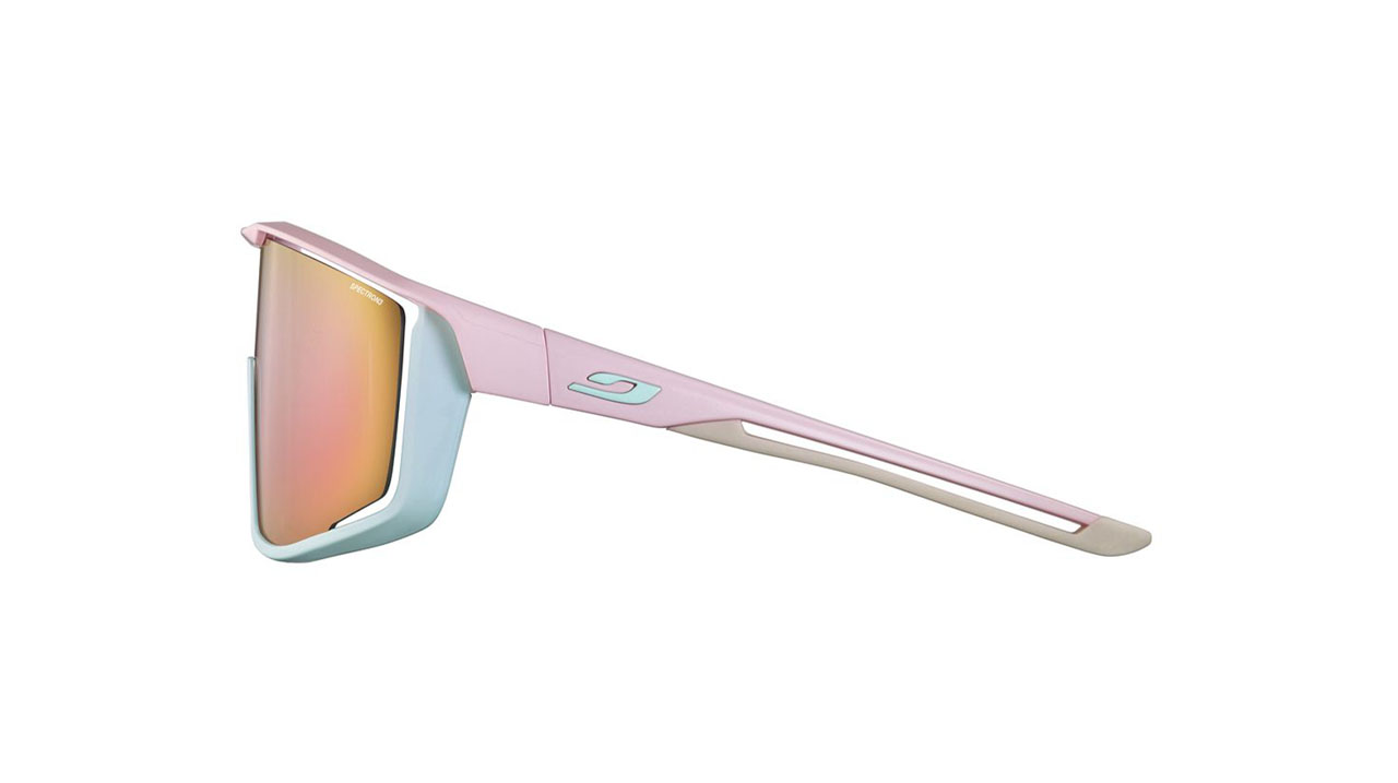 Paire de lunettes de soleil Julbo Js531 fury couleur turquoise - Côté droit - Doyle