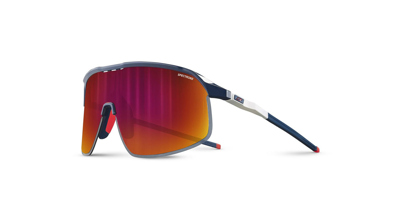 Paire de lunettes de soleil Julbo Js561 density couleur marine - Côté à angle - Doyle