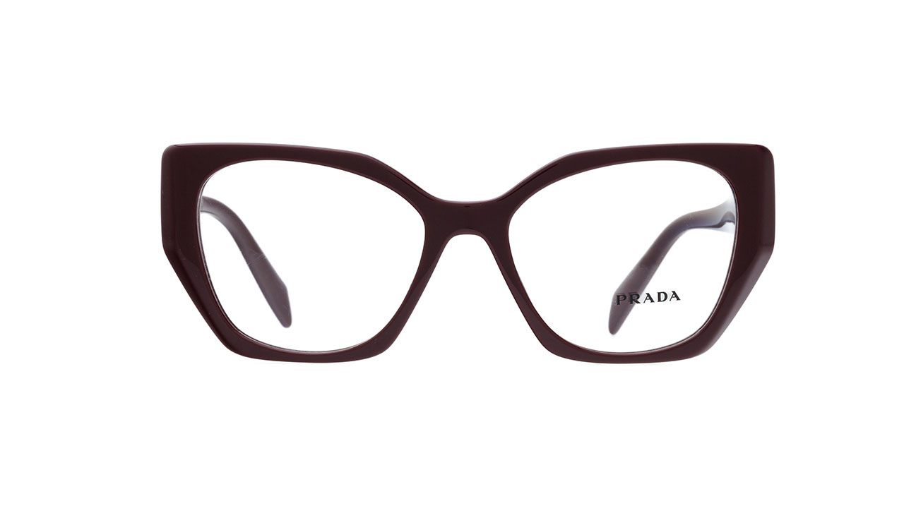 Paire de lunettes de vue Prada Pr18w couleur bordeaux - Doyle