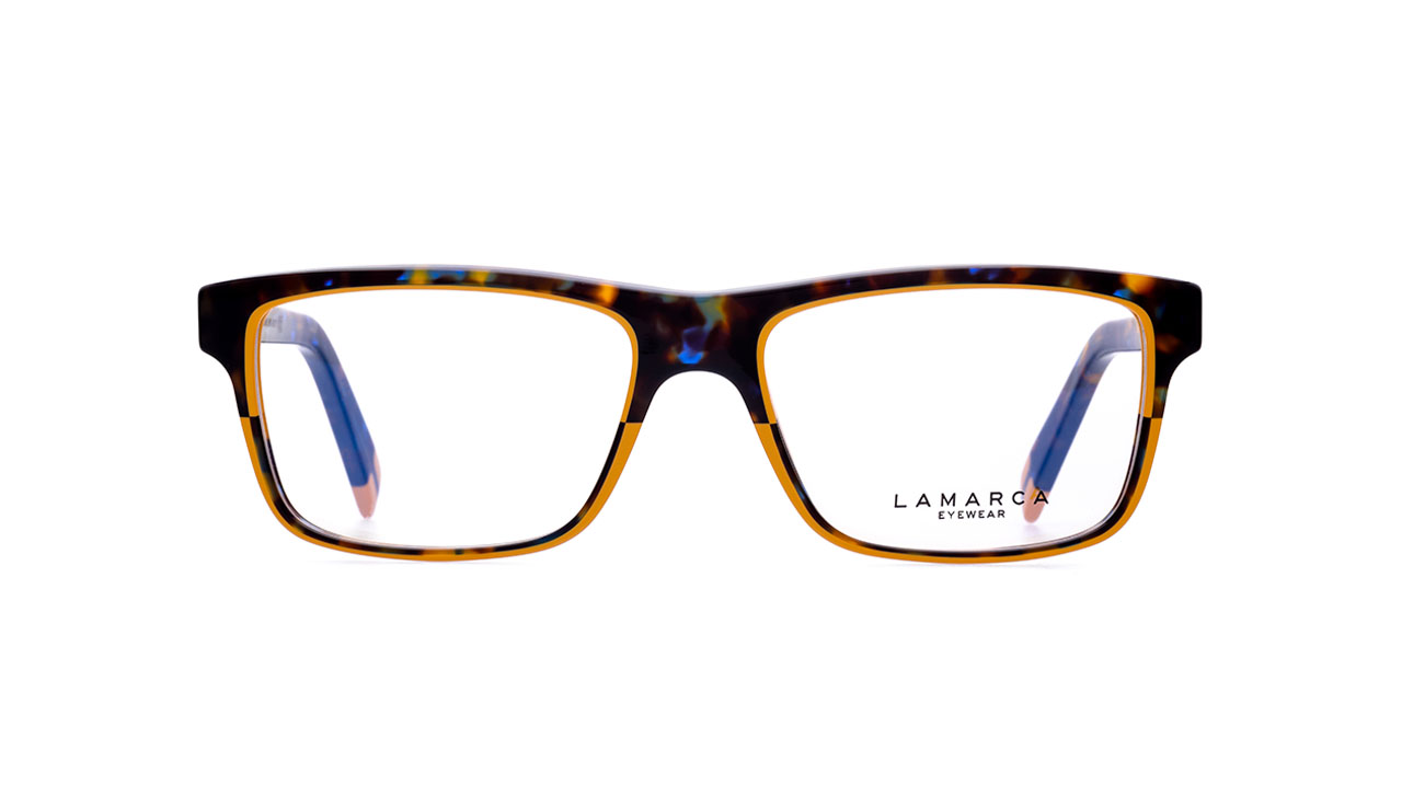 Glasses Lamarca Policromie 35, brown colour - Doyle