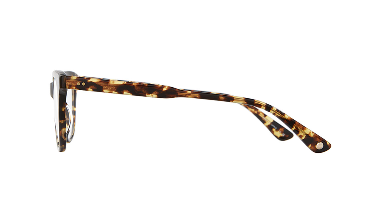 Paire de lunettes de vue Garrett-leight Tia jane couleur brun - Côté droit - Doyle