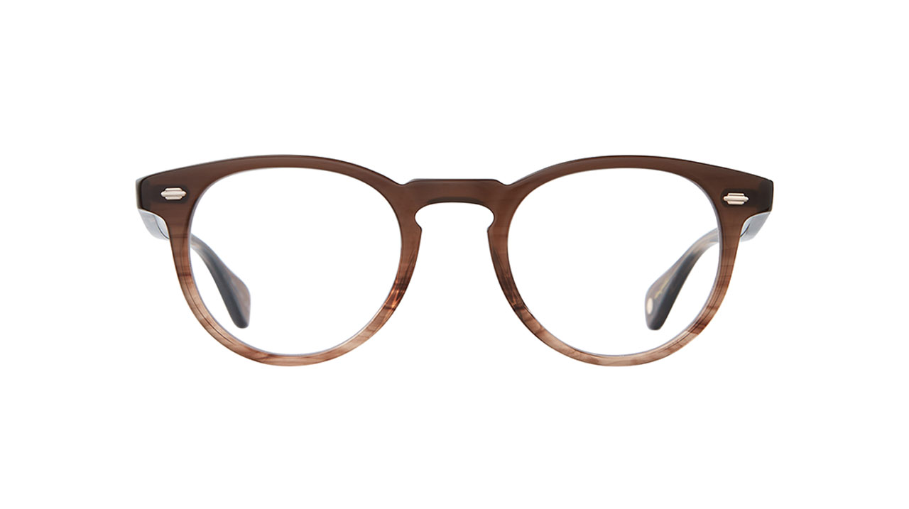 Glasses Garrett-leight Hercules, brown colour - Doyle