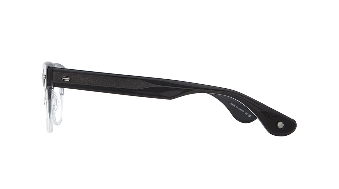 Paire de lunettes de vue Garrett-leight Rodriguez couleur gris - Côté droit - Doyle