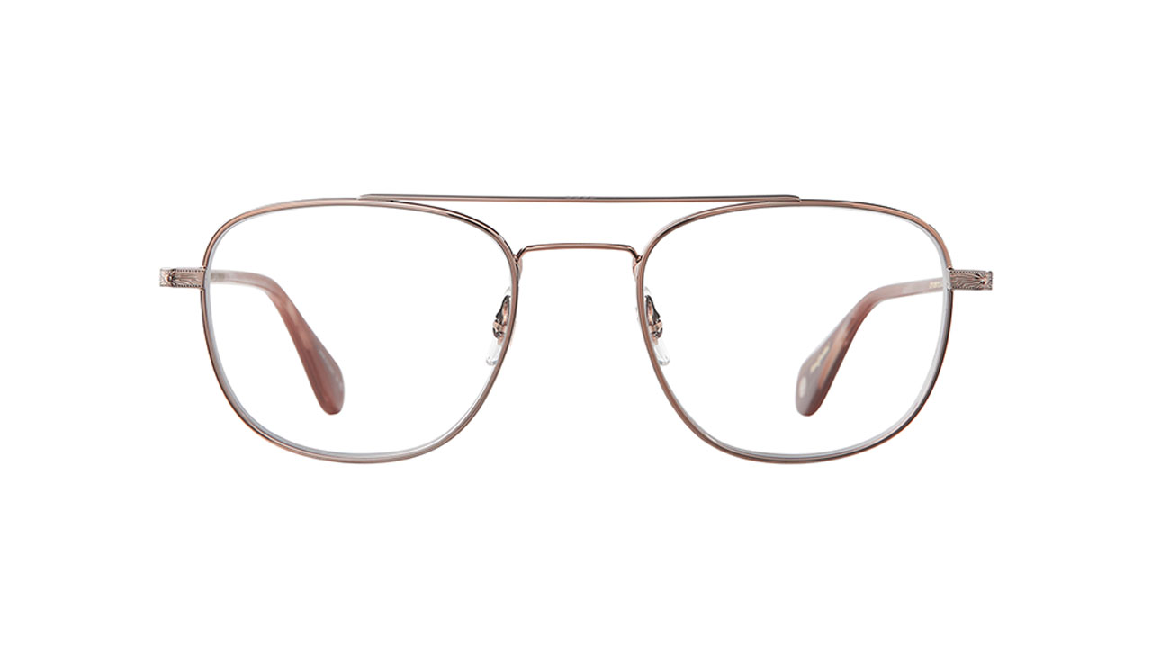 Paire de lunettes de vue Garrett-leight Club house ii couleur bronze - Doyle
