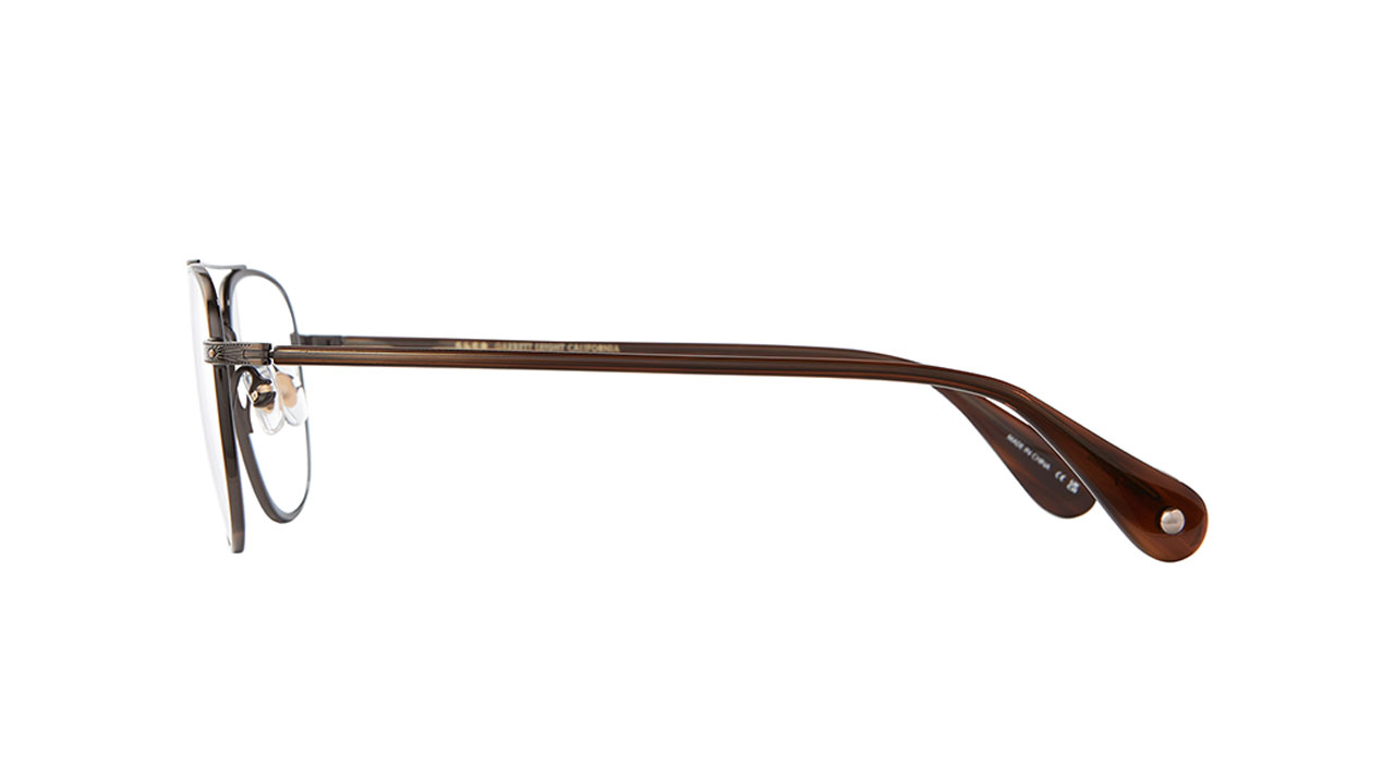Glasses Garrett-leight Club house ii, brown colour - Doyle